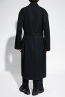 JIL SANDER BLACK Wool Coat