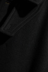 JIL SANDER BLACK Wool coat