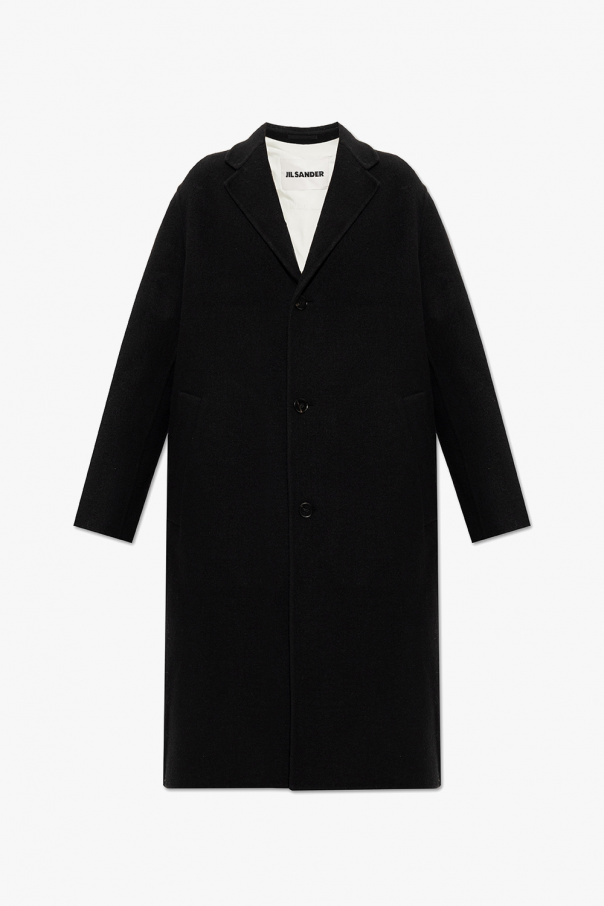 GenesinlifeShops KR - jil sander black belted trench coat - Cream