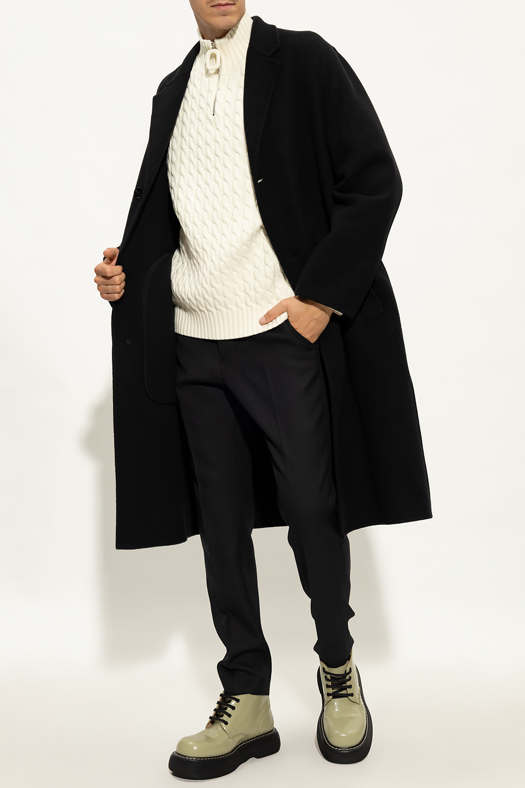 JIL SANDER Wool coat