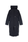 Jil Sander detachable-sleeves zipped bomber jacket Weiß