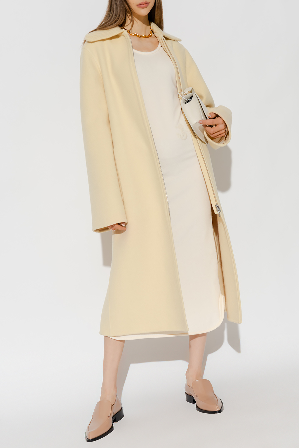 JIL SANDER Belted coat