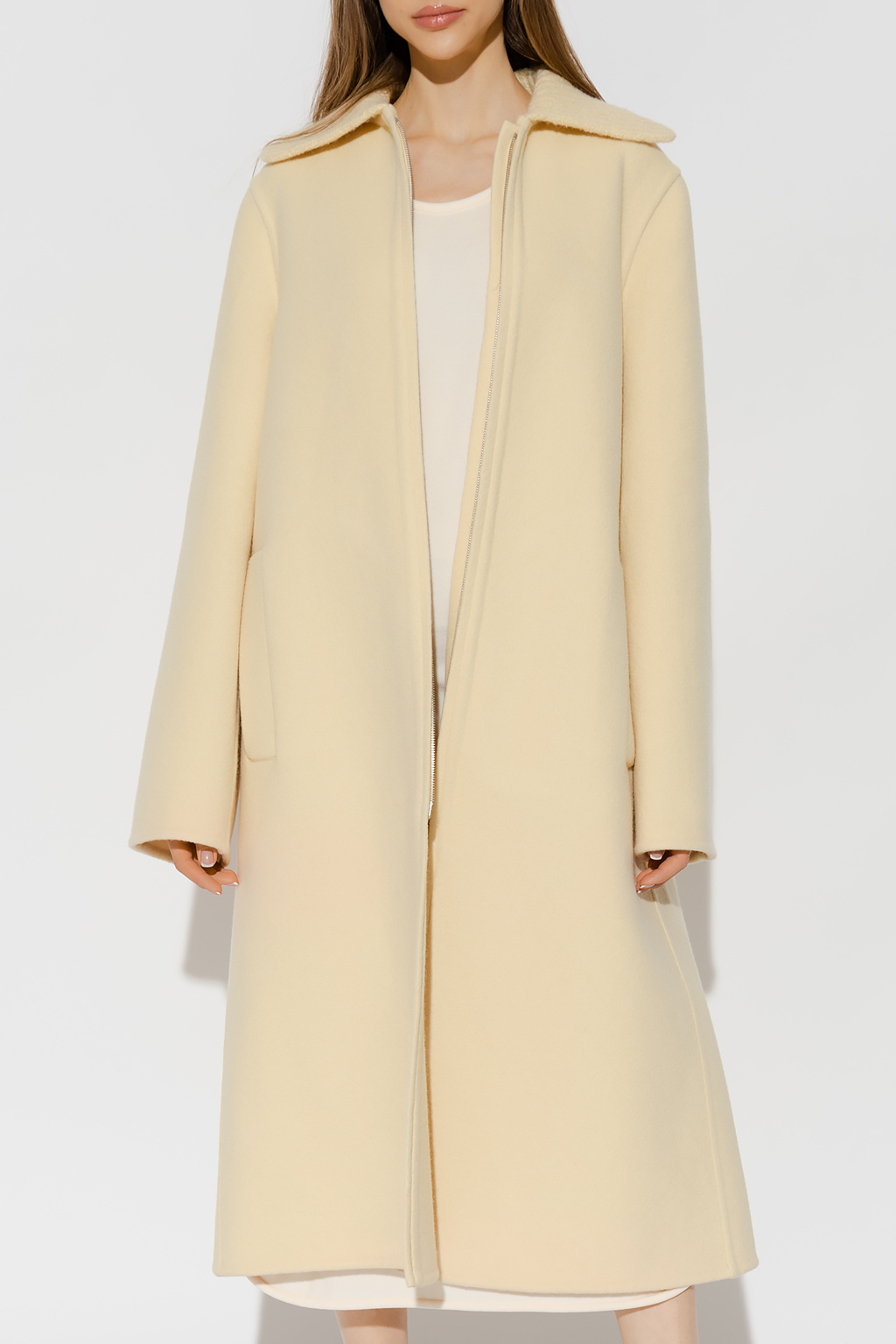 JIL SANDER Belted coat