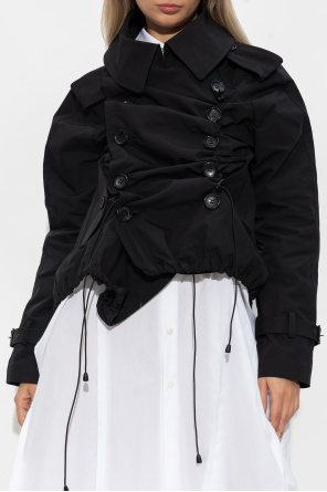 Shirt with ruffles Short coat