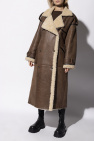 The Mannei BROWN ‘Jordan’ shearling jacket