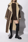 The Mannei BROWN ‘Jordan’ shearling jacket