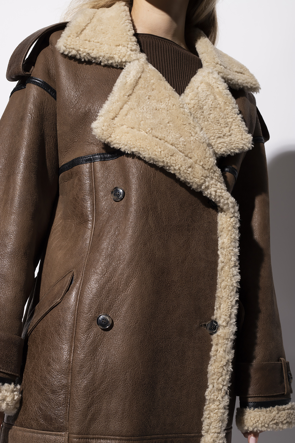 The Mannei ‘Jordan’ shearling jacket