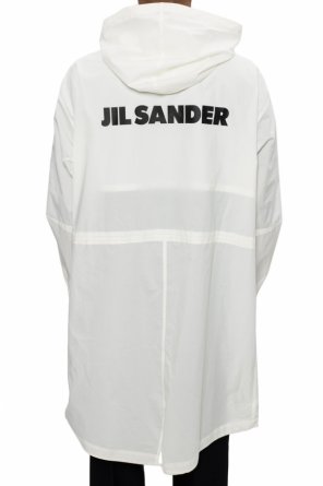 JIL SANDER mock-necked coat