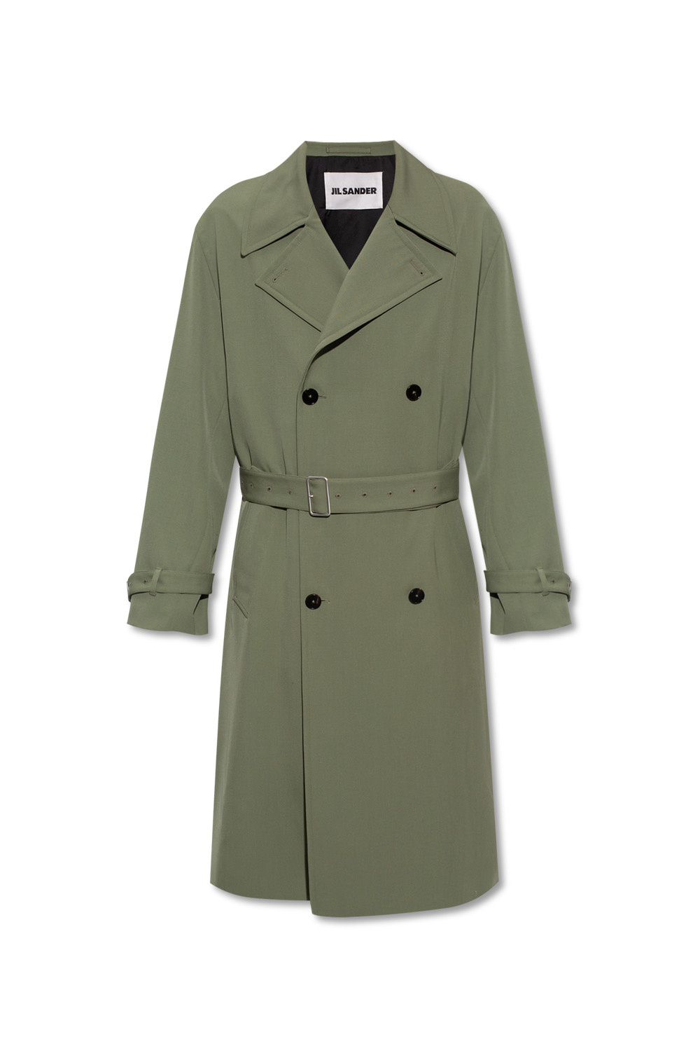 JIL SANDER Wool trench coat