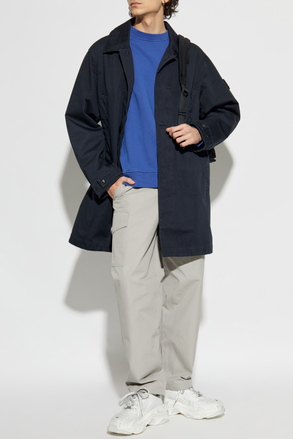 Stone Island Coat with logo
