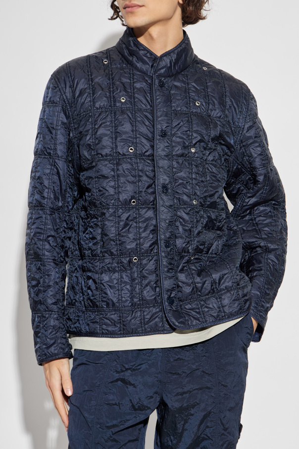 Stone Island "Performance Twill Wool-Tc Ghost Piece" coat