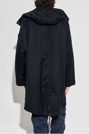 Stone Island "Performance Twill Wool-Tc Ghost Piece" coat