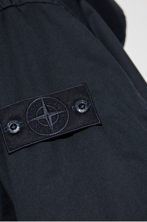 Stone Island "Performance Twill Wool-Tc Ghost Piece" coat