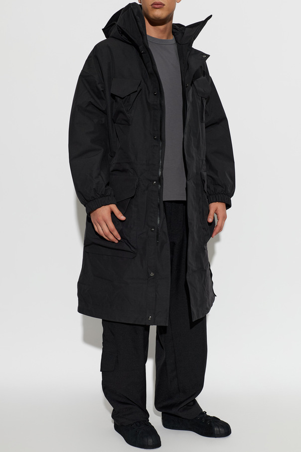 Y-3 Wattierte Kapuzenjacke
