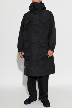 Y-3 Wattierte Kapuzenjacke