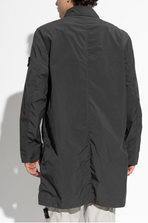 Stone Island Parka com bolsos