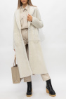 Inès & Maréchal WHITE ‘Lambert’ shearling coat