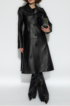 Leather coat od JW Anderson