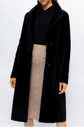 Inès & Maréchal ‘Loire’ shearling coat