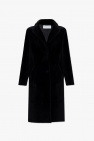 Inès & Maréchal BLACK ‘Loire’ shearling coat