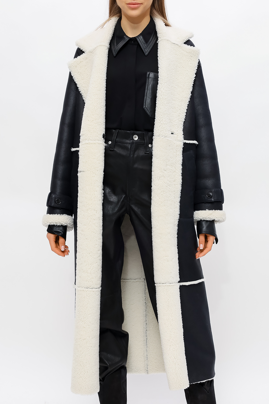 Boots / wellingtons ‘Lukas’ shearling coat