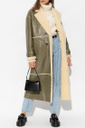 Inès & Maréchal GREEN ‘Lukas’ shearling coat