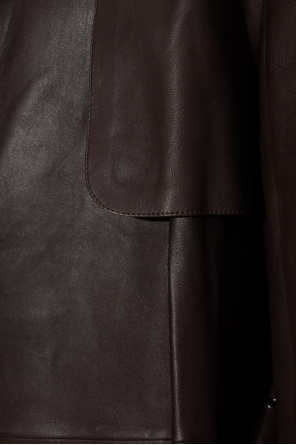 Theory Leather trench coat
