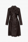 Theory Leather trench coat