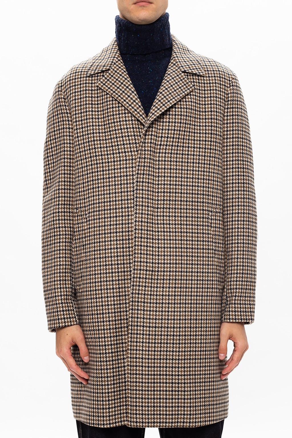 Paul Smith Wool coat with notched 