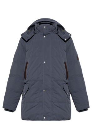 Insulated jacket with hood