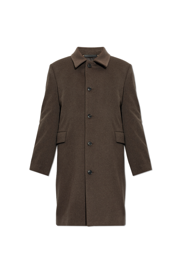 Wool coat with a single vent od Paul Smith