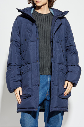 PS Paul Smith Wattierte Jacke mit Kapuze