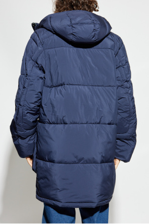 PS Paul Smith Wattierte Jacke mit Kapuze