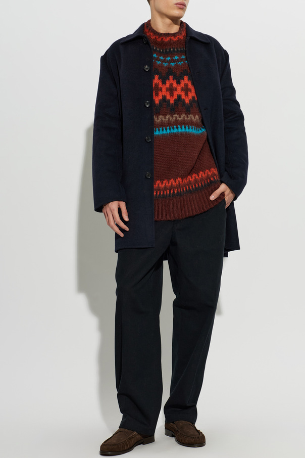PS Paul Smith Point-collar coat
