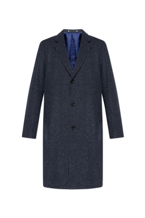 Coat with single vent