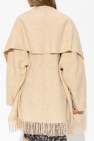Marant Etoile beige ‘Faty’ wool coat