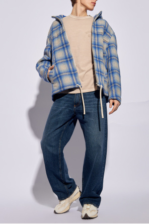 ‘kurt’ checked jacket od MARANT