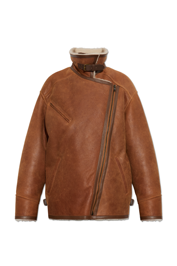 Shearling coat 