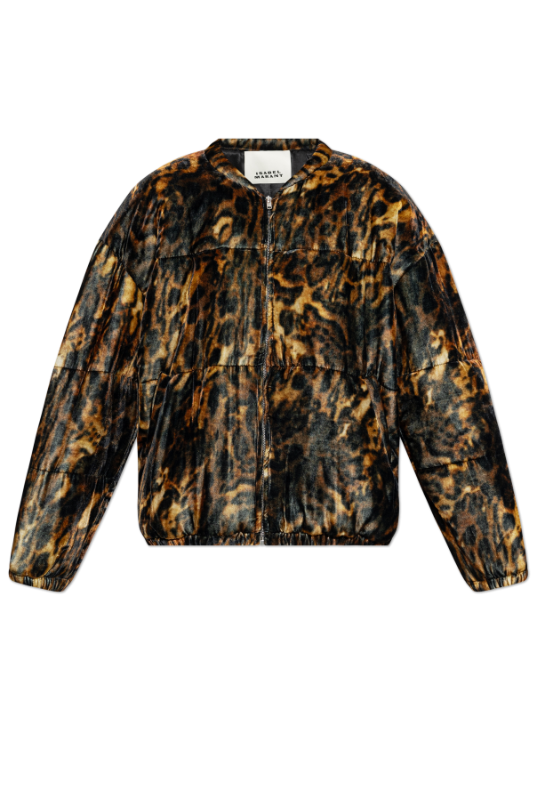 Isabel Marant Animal Print Jacket