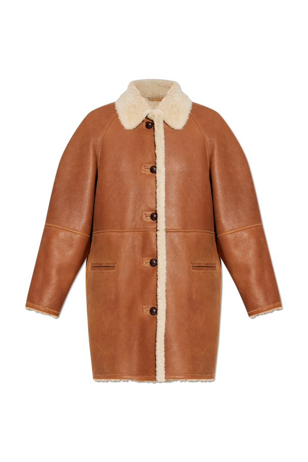 Shearling coat `Berthie` od Isabel Marant