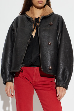 Isabel Marant Shearling coat 'Charina'