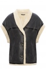 Marant Etoile Vest with fur trim