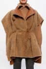Isabel Marant BROWN Leather poncho