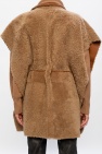 Isabel Marant BROWN Leather poncho