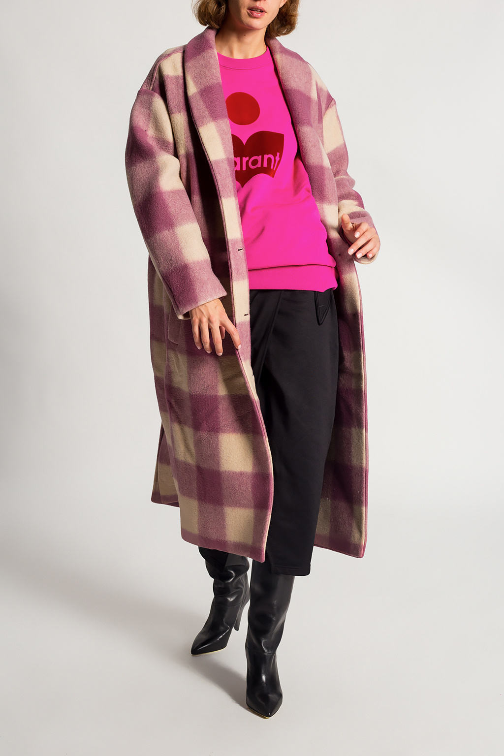 Isabel Marant Etoile Checked coat