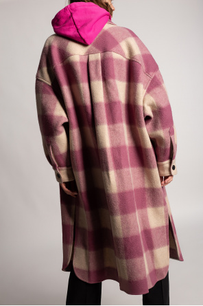 Marant Etoile Checked coat