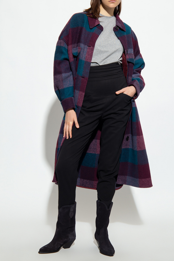 Isabel Marant Étoile Checked coat