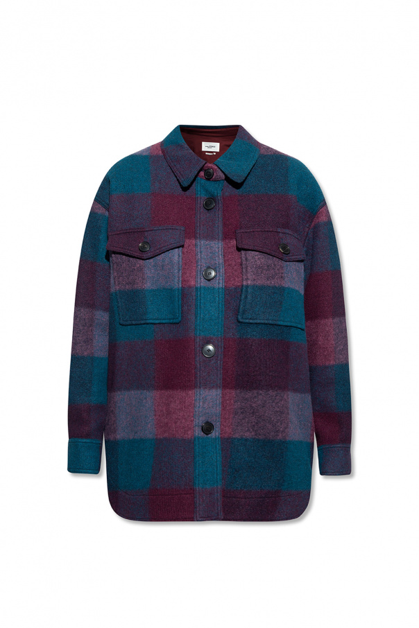 Marant Etoile Checked shirt