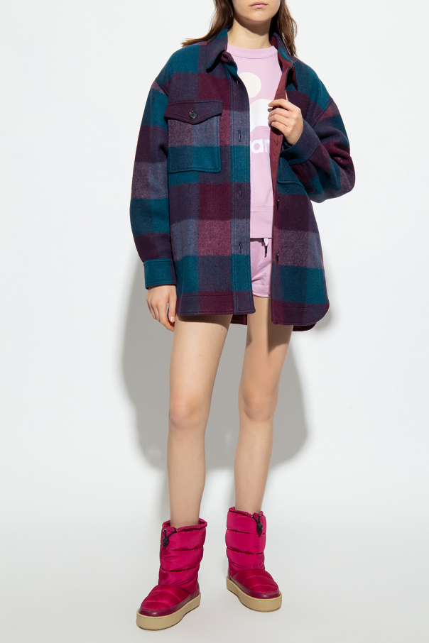 Marant Etoile Checked shirt