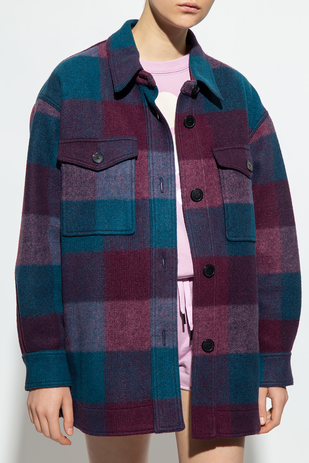 Marant Etoile Checked shirt